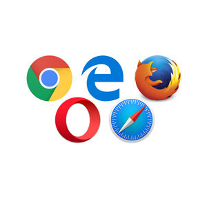 Logos des navigateurs de recherche