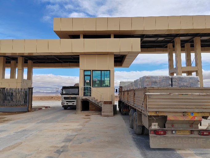 site industriel Amouda équipé du logiciel gestion production IBITruck